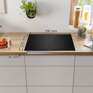 Plita cu inductie Gorenje GI6401BCE 60 cm TouchControl PowerBoost Negru - Img 3