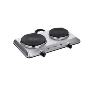 Plita electrica dubla SEVERIN DK 1014 2500W inox reglare temperatura