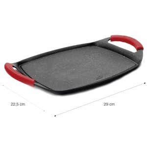 Plita grill Lacor 25536 Eco Stone 29x225 cm Antiaderenta PFOA-free - Img 3