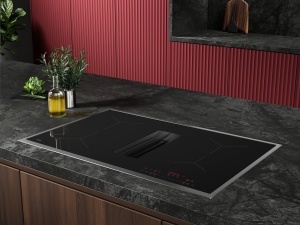 Plita inductie AEG TT84CA0FRB, 80 cm, cu extractor integrat, putere boost - Img 2