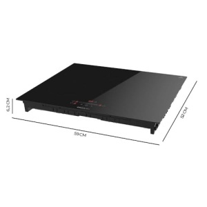 Plita inductie Cecotec Bolero Squad I 3001 3 arzatoare 7200W Timer si functia Booster - Img 3