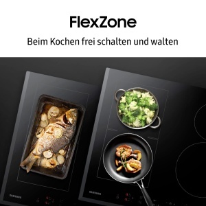 Plita Inductie Samsung NZ64B5046JK, 60 cm, Glaskeramik, FlexZone, SmartThings - Img 2