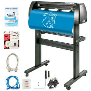 Plotter de taiere VEVOR 28 Inch, 720 mm, precizie 0.01 mm, USB