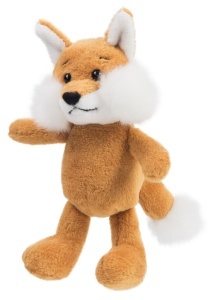 Plus Fuchs Schaffer Louis 3557 - 12 cm, jucarie moale, cu magnet, rosu
