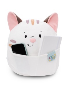 Plus pentru copii Chill-NICI Pisica 20cm - bej, material moale si pufos, cadou ideal - Img 4