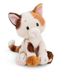 Plush Cat NICI 25cm - Culoare Maro - Jucarie Moale pentru Copii si Adulti
