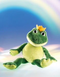 Plush Frosch Charles - Jucarie de plus 25 cm, Siguranta DIN EN 71 - Img 2