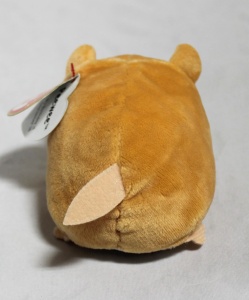 Plush Hamster TY Peewee 8 cm, Multicolor, Moale - Img 3