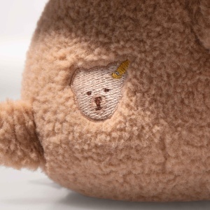 Plush Hello Kitty Steiff 20cm, Costum de Urs, Alb, Abneable Kapuze - Img 5