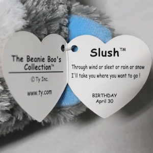 Plush Husky TY Beanie Boo 24 cm - Jucarie de plus, Colectie, Iconic - Img 5