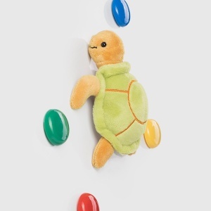 Plush Magnet Turtle Hilde - Schaffer 3555 - 11 cm - Verde-maro - Img 9