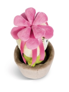 Plush Plant Sedum Amalia 18cm roz - Jucarie de plus pentru copii si adulti - Img 4