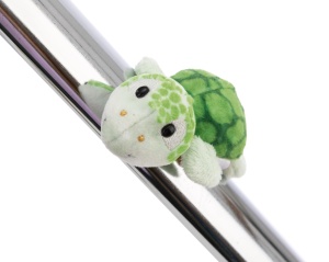 Plush Turtle Mini NICI 7cm - Verde - Jucarie cu Magnet pentru Note si Poze