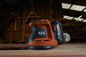 Polizor Excentric AEG BEX18-125-0, 18 V, 125 mm, 22000 rpm - Img 5