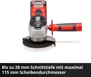 Polizor unghiular Einhell TC-AG 18115 Li-Solo 18V 115mm Softstart - Img 7
