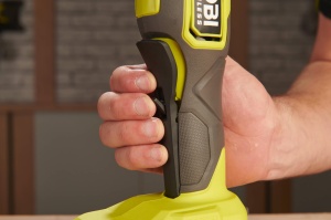 Polizor unghiular fara fir RYOBI 18 V ONE+ RAG18BL-0, diametru disc de 125 mm, capac de protectie fara unelte, fara baterie si incarcator - Img 9