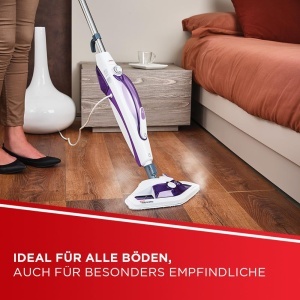 Polti Vaporetto SV440 Double Aparat de curatat cu abur 2-in-1 AlbViolet 11 accesorii - Img 3