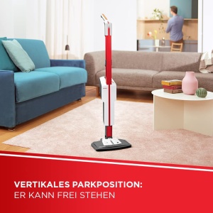 Polti Vaporetto SV650 Style Mop cu Abur 1500W 19 Accesorii Rosu si Alb - Img 6