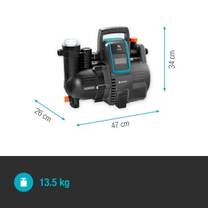 Pompa de apa Gardena smart Pressure Pump, 1300 W, 5000 lh, cu control prin aplicatie - Img 4