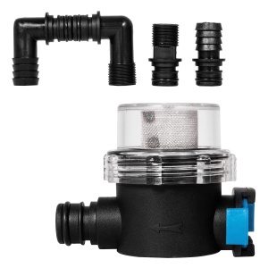 Pompa de apa VEVOR FL-40 12V 17Lmin cu protectie termica si design compact - Img 2