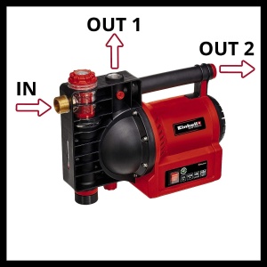 Pompa de gradina Einhell GE-GP 1145 ECO 1100W Debit 4500 Lh Protectie anti-inghet - Img 5