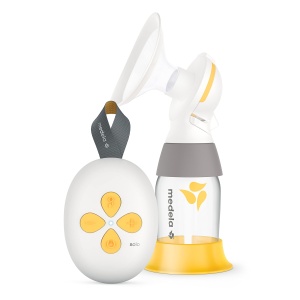 Pompa de san electrica Medela Solo, USB, 150 ml, PersonalFit Flex
