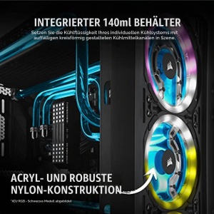 Pompa si rezervor Corsair Hydro X Series XD7 RGB, 360 mm, D5 PWM, Alb - Img 6