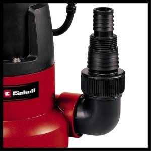 Pompa submersibila Einhell GC-SP 3580 LL (350 W, 8.000 litri pe ora, aspiratie superficiala de pana la 1 mm, pornire a pompei de la 8 mm, supapa de retinere integrata) - Img 7