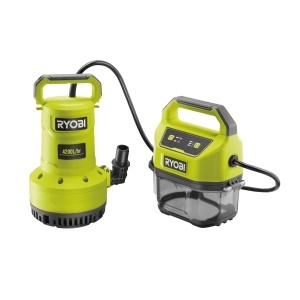 Pompa submersibila Ryobi 18V ONE RY18SPA-0 debit 4200 lh timer reglabil