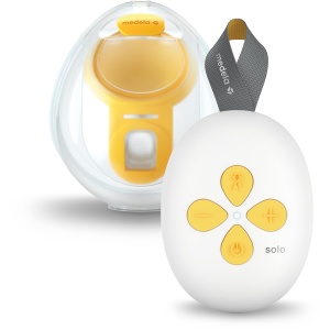 Pompita electrica de san Medela Solo - Design portabil, usor de utilizat, compatibila cu aplicatia Medela Family
