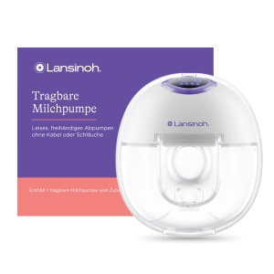 Pompita electrica pentru san Lansinoh, portabila, 180 ml, acumulator reincarcabil