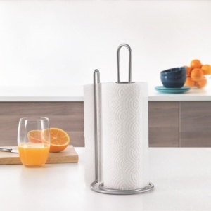Portarollos de bucatarie Metaltex My Roll, 15x32cm, Polytherm, gri - Img 5