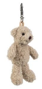 Porte-chei Plush Teddy Luca, Bej, 12 cm - Img 4