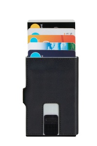 Portofel Samsonite Alu Fit SLG, 10.2 cm, Negru, RFID, NFC - Img 7