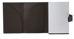 Portofel Samsonite Alu Fit SLG, 10.2 cm, RFID, Maro - Img 4