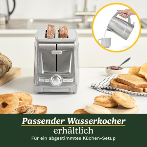 Prajitor de paine Cuisinart Core Collection, 2 felii, functii multiple, inox - Img 9