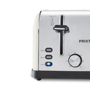 Prajitor de paine PRIXTON Bianca 4 felii 7 niveluri de rumenire 1900W otel inoxidabil - Img 4