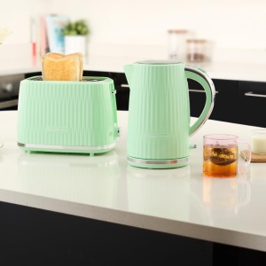 Prajitor de paine Russell Hobbs [pentru 2 felii] Eden (6 niveluri de rumenire, functie de ridicare, dezghetare, functie de reincalzire si oprire, sertar pentru firimituri, atasament pentru chifle, fistic 27374-56 - Img 8