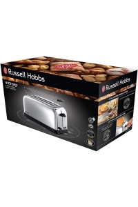 Prajitor de paine Russell Hobbs Victory 23520-56 2 felii Inox 6 trepte de rumenire Functie decongelare - Img 2