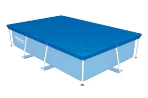 Prelata Bestway 264 x 174 cm Albastra pentru Piscine Rectangulare Steel Pro