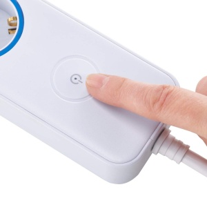 Prelungitor Blaupunkt 4 prize Schuko 2 porturi USB 2 metri alb protectie suprasarcina - Img 4