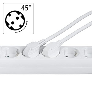 Prelungitor Hama 5 Prize Alb 14m Cu Intrerupator si Protectie Sporita - Img 4
