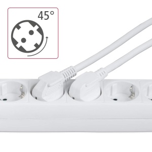 Prelungitor Hama 6 Prize Alb 5m Save Energy Schalter Protectie Suplimentara - Img 4