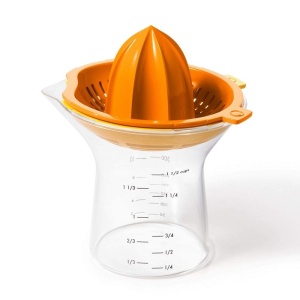 Presa de citrice OXO Good Grips 2-in-1, capacitate 350 ml, design ergonomic - Img 2