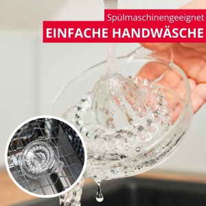 Presa de citrice Westmark, 250 ml, din sticla, transparenta - Img 6