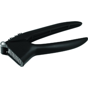 Presa de usturoi Fackelmann 45591 otel inoxidabil maner ergonomic albnegru