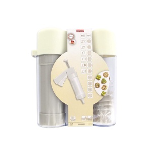 Presa pentru biscuiti si churros Zenker FCK42807 6 accesorii 10 discuri plastic alb