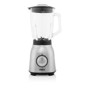 Princess Stand Mixer - 4 setari de viteza, functie de puls, 6 lame, 1000 wati, ulcior de sticla de 1,5 litri, otel inoxidabil periat, 212091, otel inoxidabil, periat, 01.212091.01.001