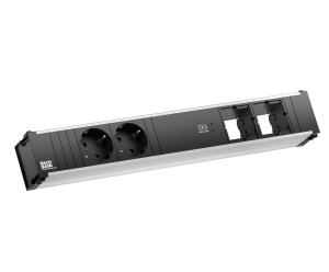 Priza multipla BACHMANN CONI 2xCEE73 cu 1xUSB C 60W, 0.2m