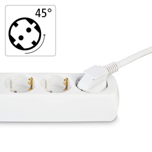 Priza multipla Hama 3-faceri, 5m cablu, cu intrerupator si protectie - Img 6